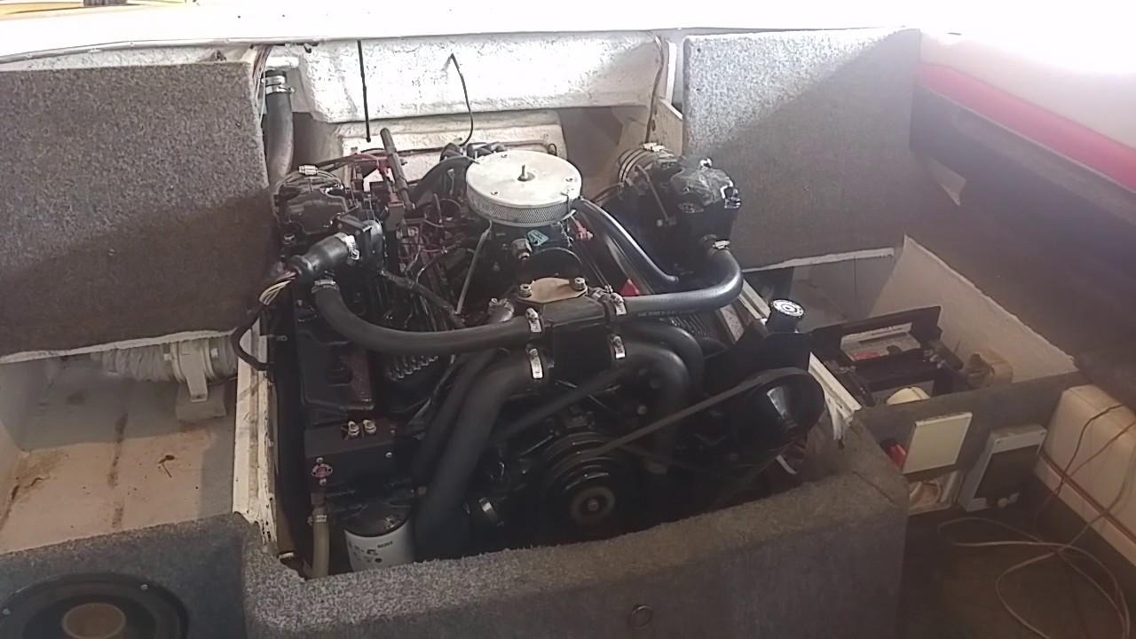 Mercruiser V8 5.0L 305CID 1990 Test Run