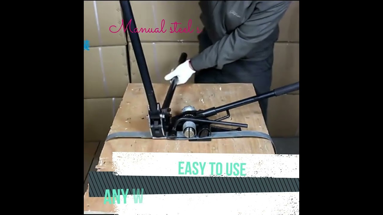 Art no 08 Manual steel strapping sealer and tensioner 32 mm (WA:+8618621323471)