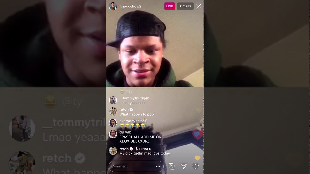 The CC Show Live March 21, 2020 “Retch’s Outside” pt1