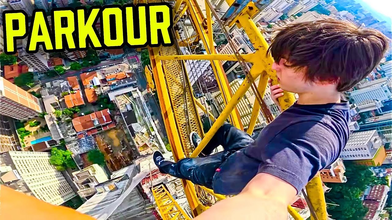 ESCALEI OUTRO GUINDASTE GIGANTE!