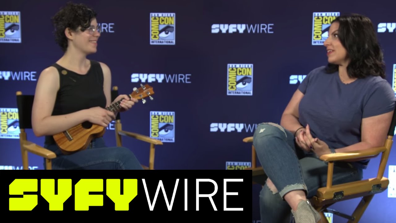 Steven Universe' Rebecca Sugar Performs It's Over Isn't It | San Diego Comic-Con 2017 | SYFY WIRE