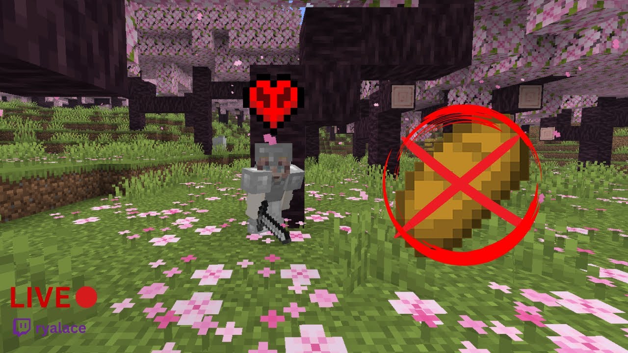 Hardcore Minecraft but I Can't Eat Bread