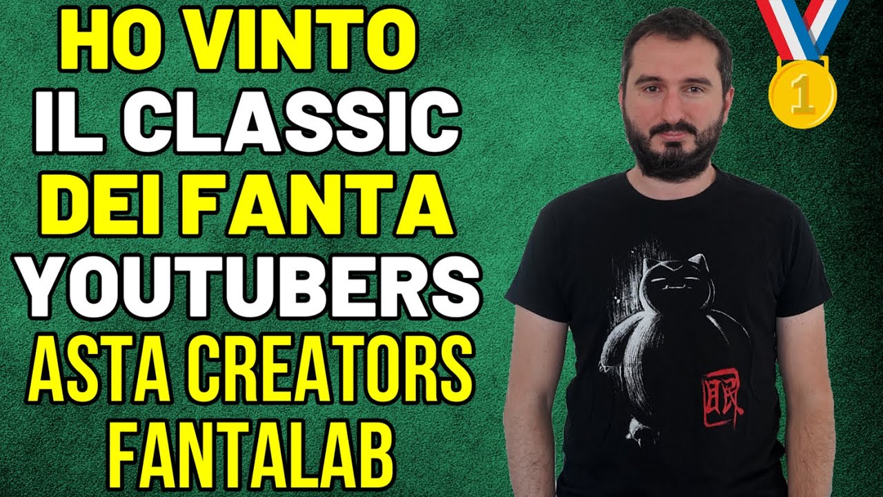 Ho VINTO il FANTACALCIO CLASSIC dei FantaCreators di Fantalab - Analisi Rosa e Strategia 2024/2025