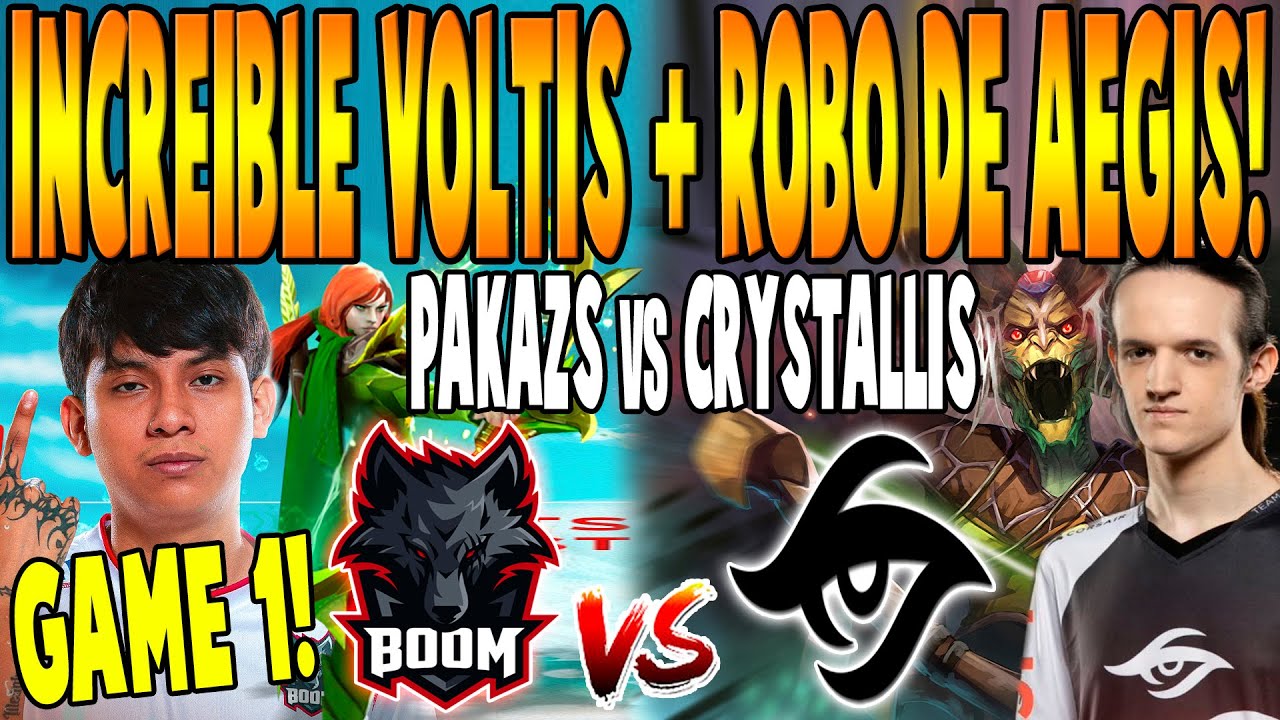 BOOM vs SECRET [GAME 1] BO3 - PAKAZS, SLATEMS, ILICH vs CRYSTALLIS, PUPPEY - ELITE LEAGUE DOTA 2