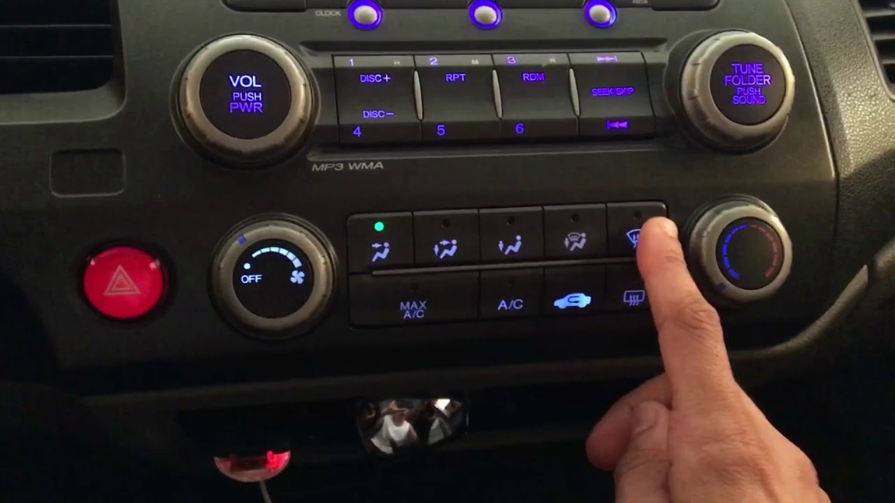 Como reprogramar o ar condicionado do new civic