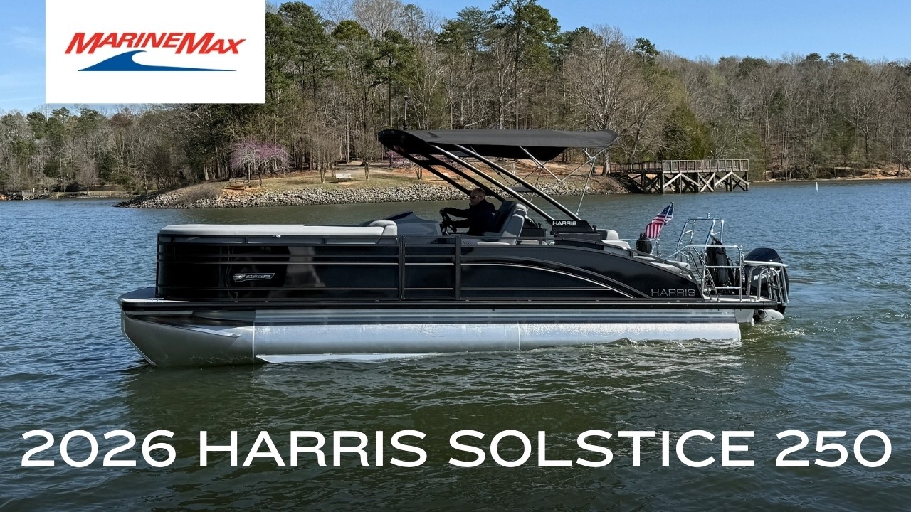 2026 Harris Solstice 250 | Available Now at MarineMax Lake Wylie
