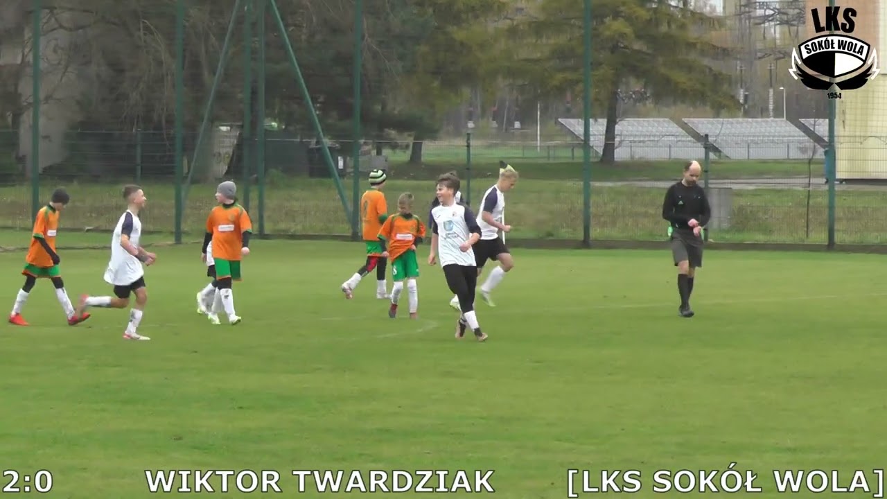 Trampkarze Młodsi: SOKÓŁ WOLA - LKS Łąka 4:1 [Bramki]