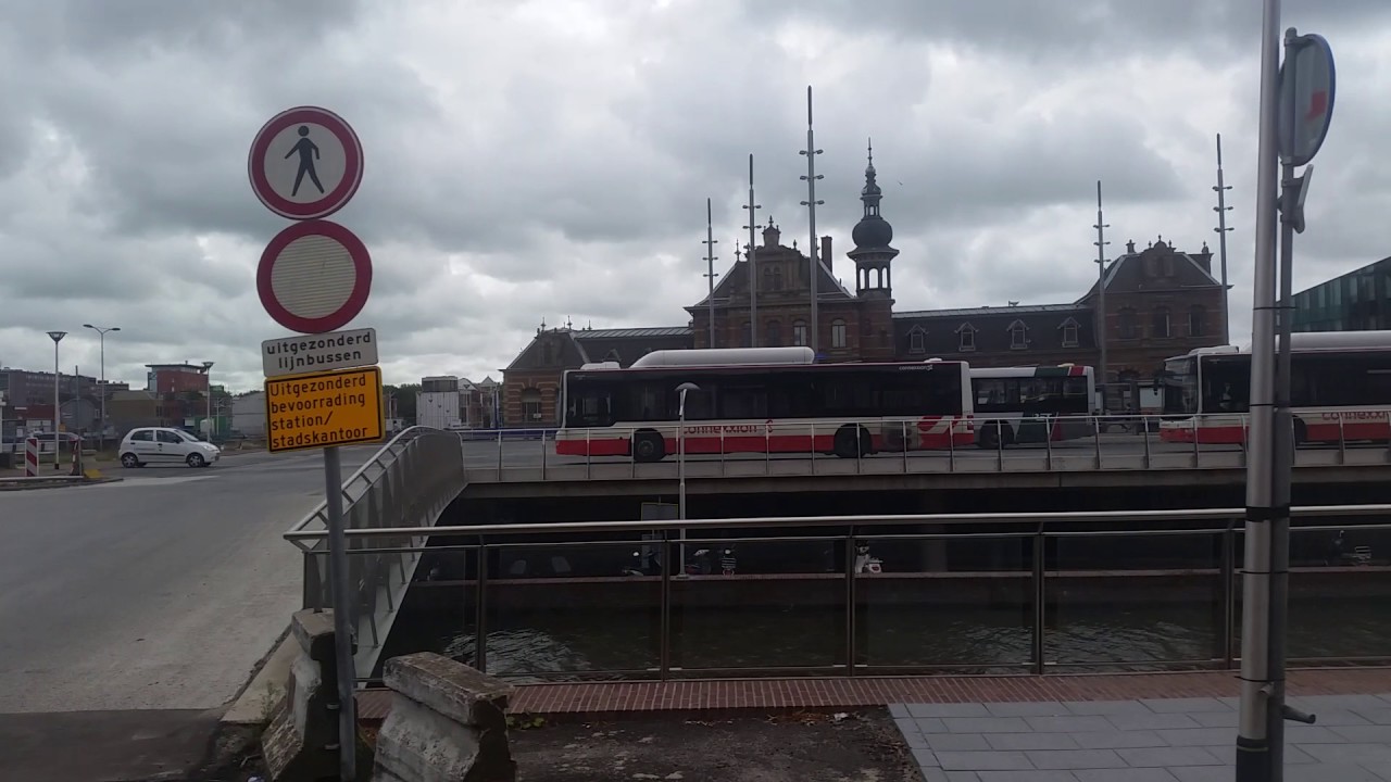 HTM Tramlijn 1 Delft Tanthof - Scheveningen Noorderstrand l Omleiding Station HS l GTL8 3124