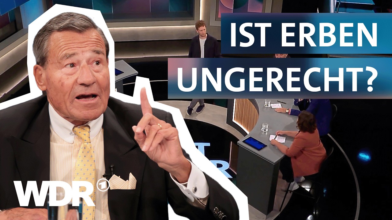 Super-Reich in Deutschland: Unfaire Verteilung oder Neiddebatte? | Hart aber fair | WDR