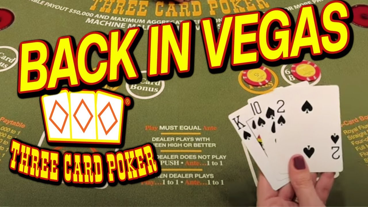 Back in Las Vegas! 🍀 Three Card Poker at Durango Station