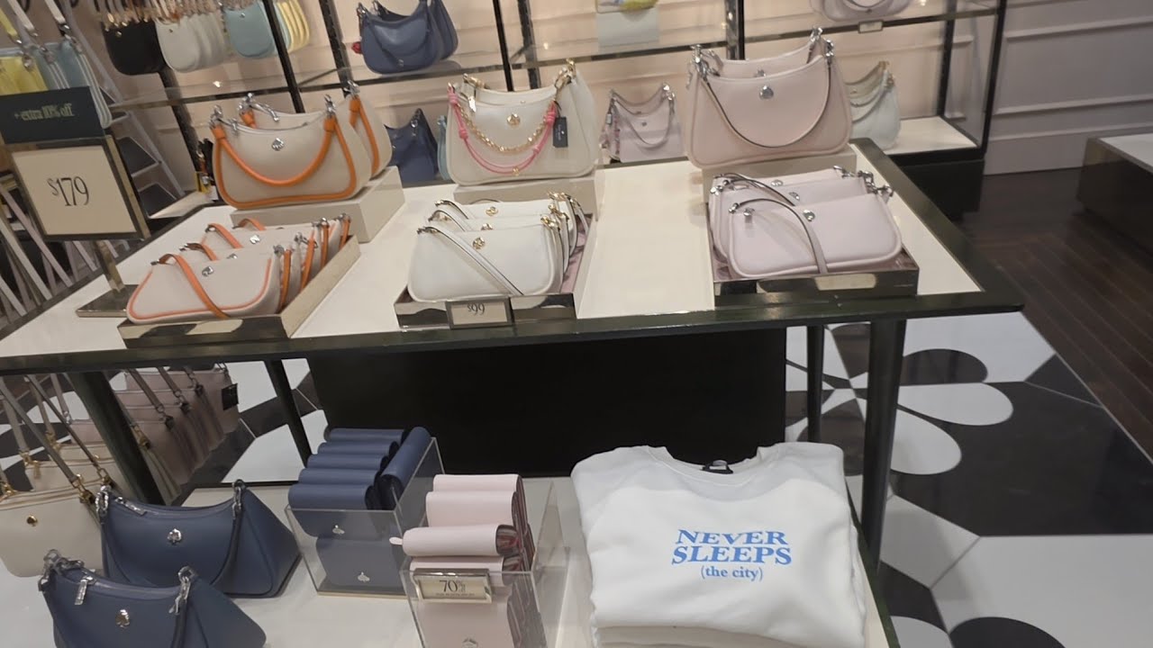 НОВИНКА ‼️Аутлет KATE SPADE~ Сумки~ Кошельки~ Обувь и многое другое~ Давайте посмотрим🤩