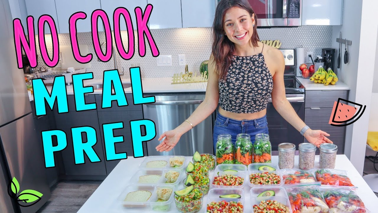 NO COOK MEAL PREP FOR THE WHOLE WEEK!🌿Yovana