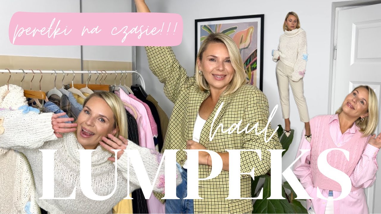 Wielki HAUL lumpeksowy🤩 same perełki na czasie!!! Part 8