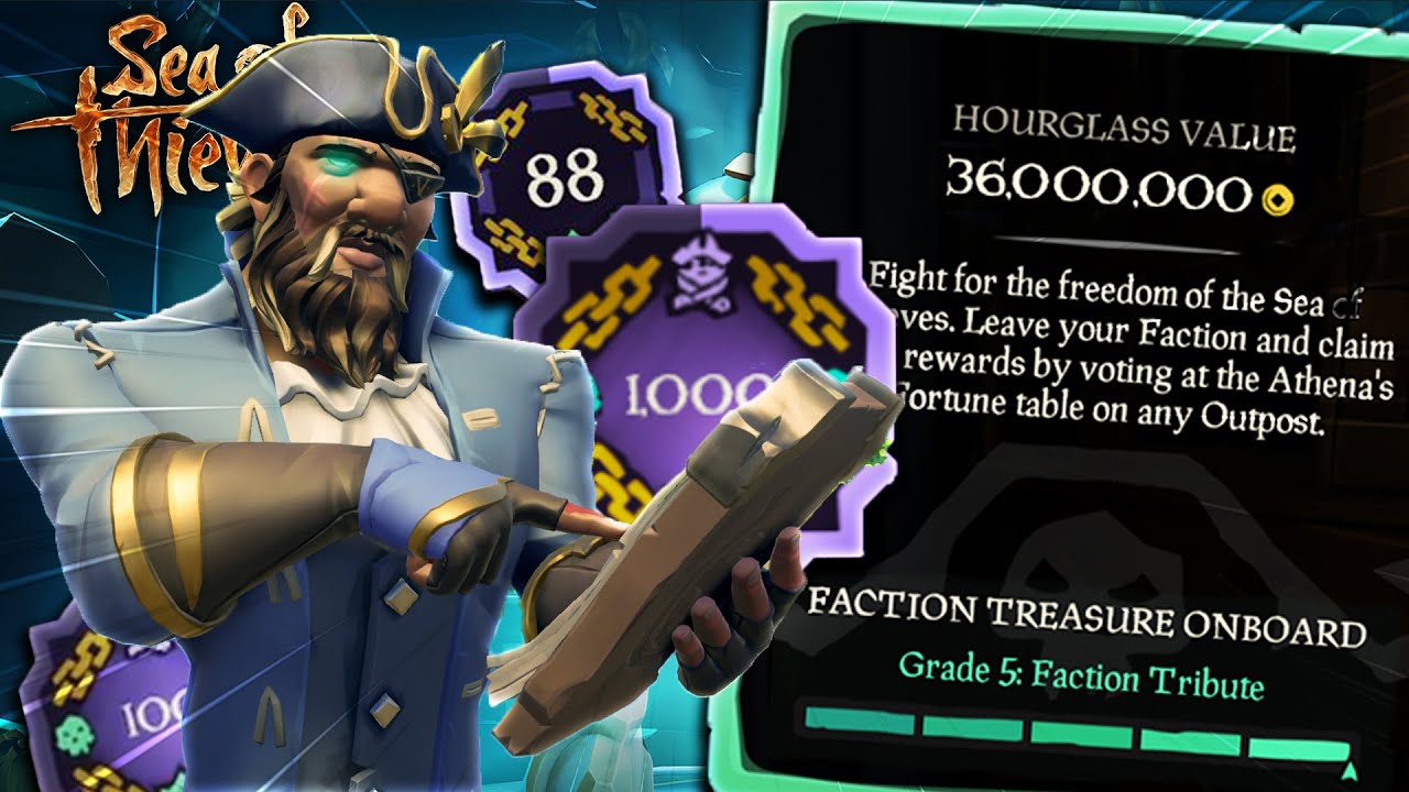 The NEW FASTEST Way to Level Up Hourglass in Sea of Thieves