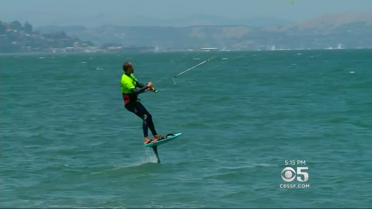 Hydrofoil Kite Surfing Pro Tour Comes To San Francisco Bay
