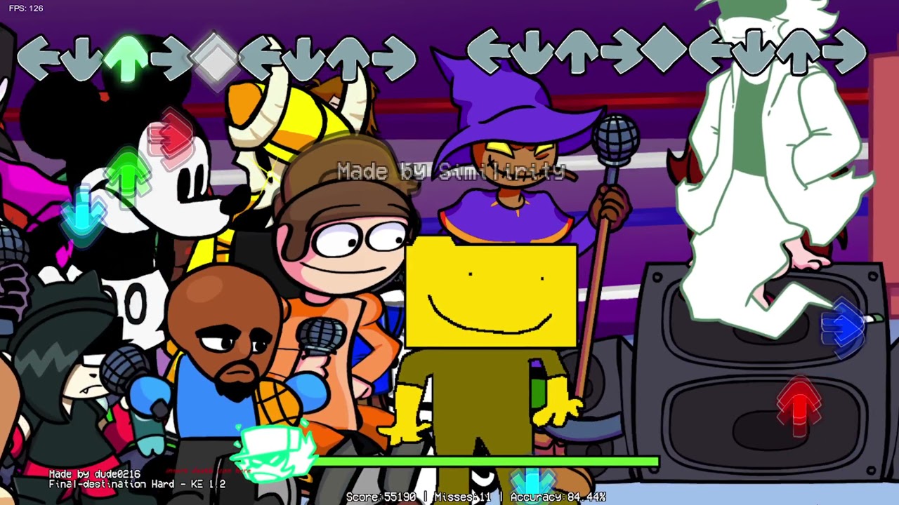 Friday Night Funkin - Mouse.avi has joined the ring! - Final Destination 24 Players!