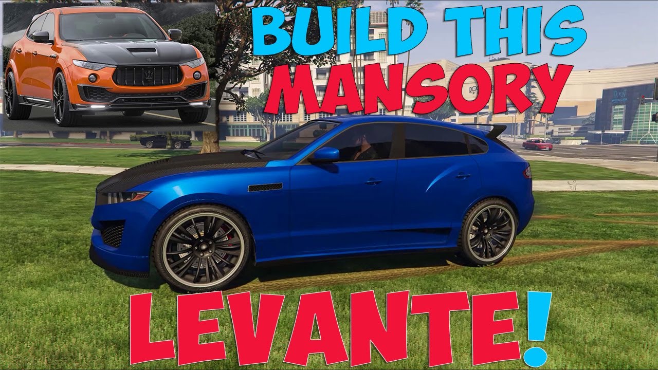 Build An IRL Mansory Maserati Levante On Your Novak in GTA Online