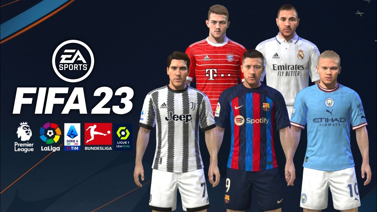 FIFA Mobile 23 - Official Menu, Face Update, Kits Update & Gameplay Features | Tencent Games Version