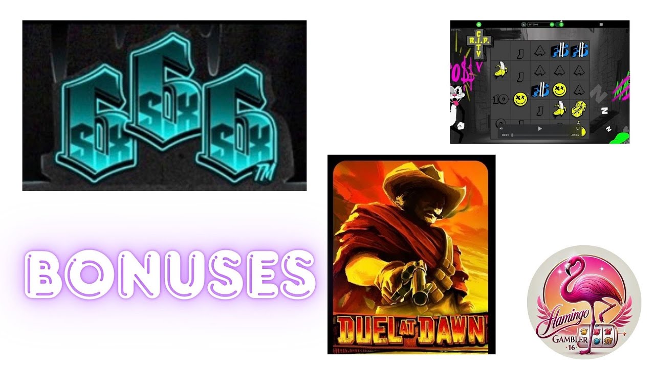 RIP City | SixSixSix | Duel at Dawn Slot Bonuses 