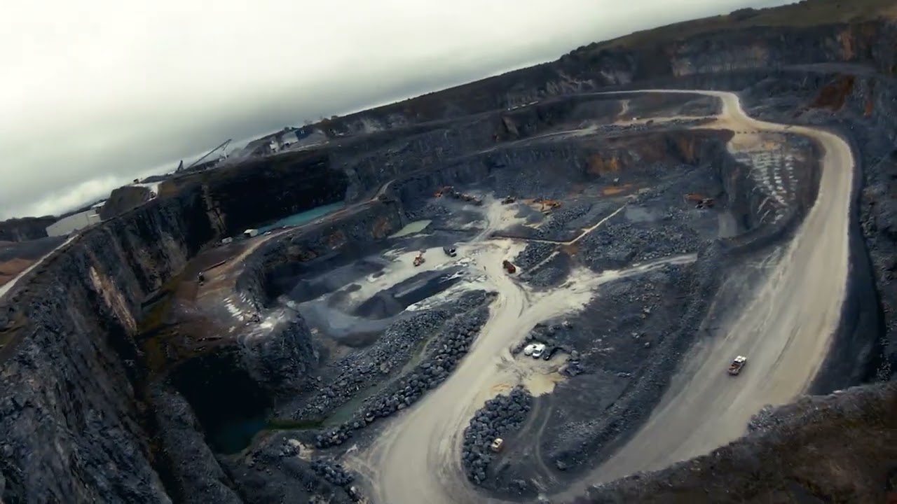 Ireland FPV Cinematic Realxing One Shot by Just Drone It - Ardfert Quarry Products - DJI FPV