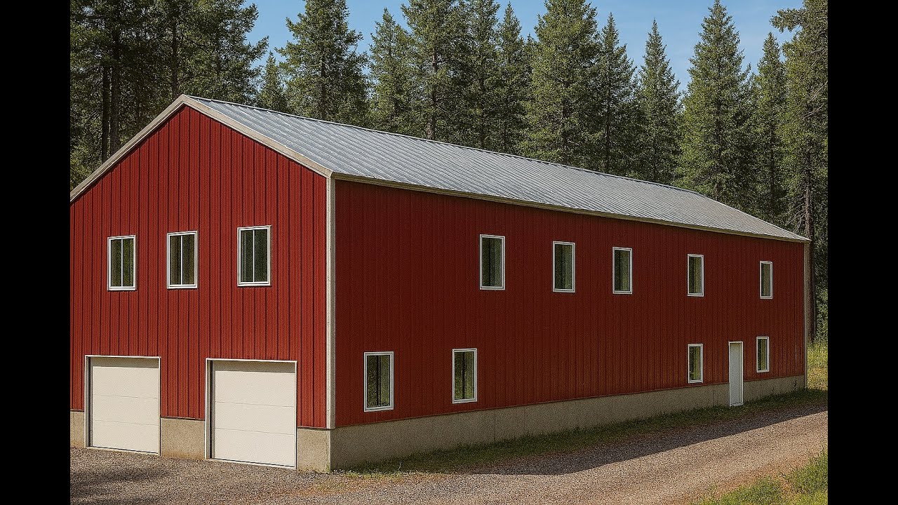 Build Your Dream: Ultimate 30x84 Two-Story Barndominium Kit [Prefab Guide]