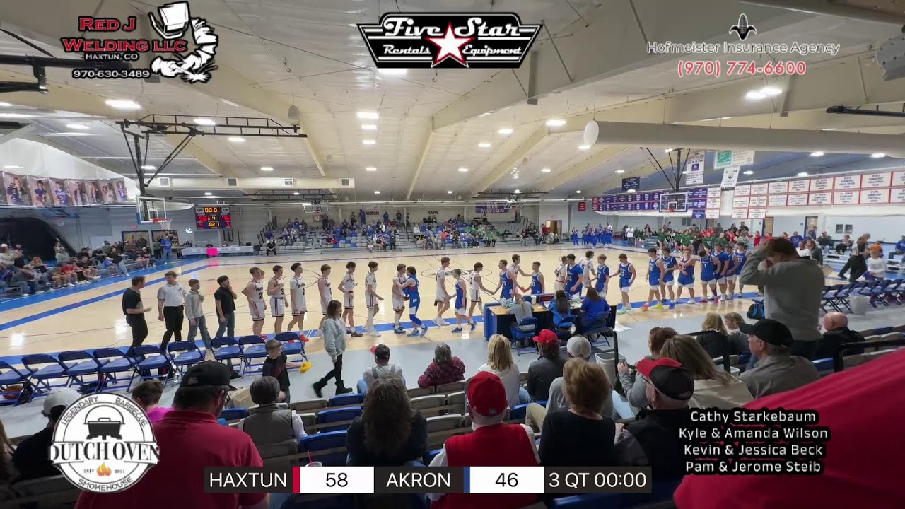 LPAA/UPL Crossover Tournament
HAXTUN VS AKRON