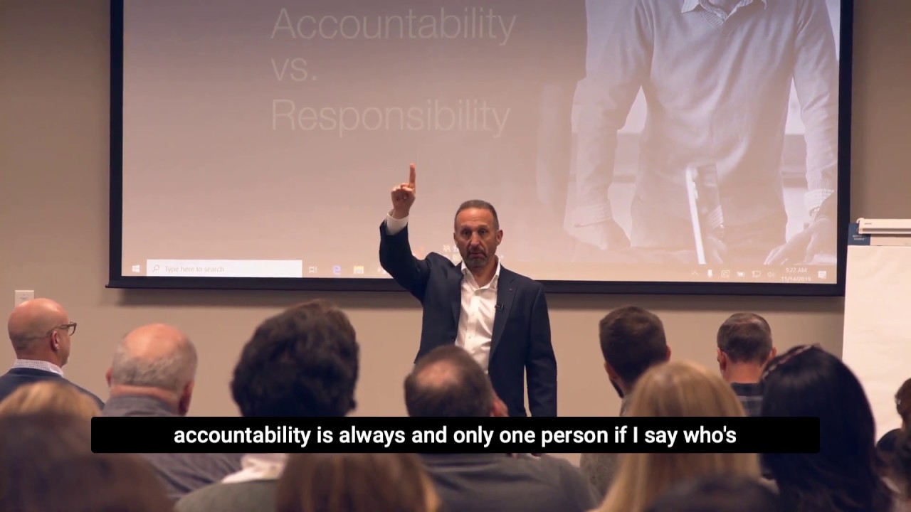 Accountability vs. Responsibility