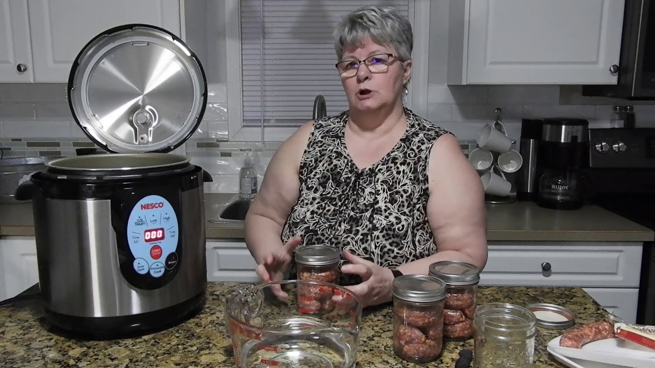 Dry Canning Sausages