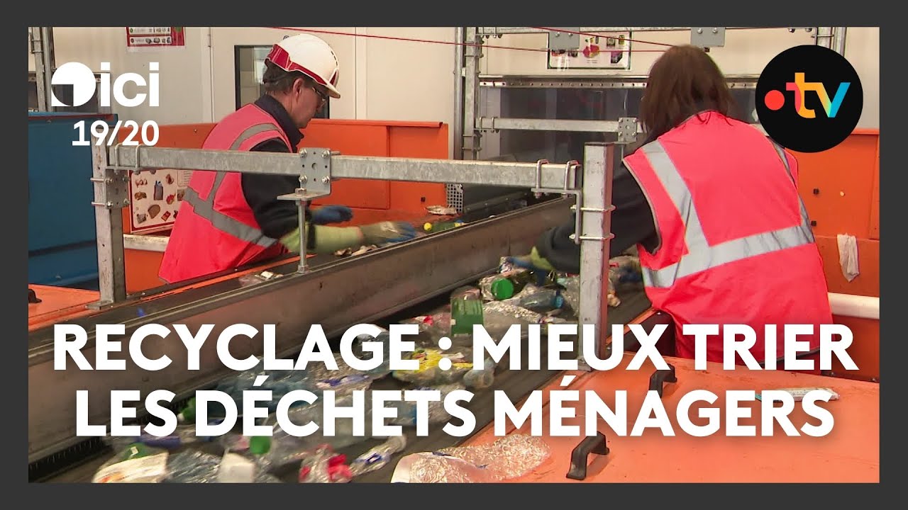 Recyclage : mieux trier les déchets ménagers