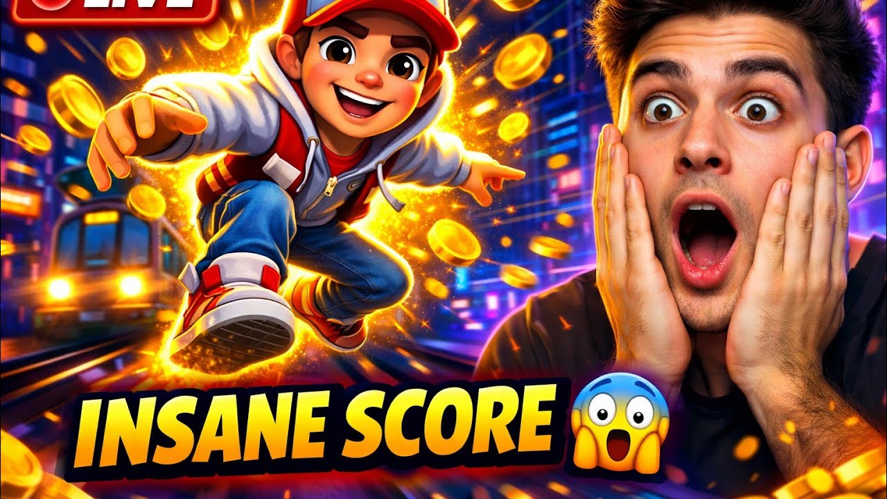 PLAY SUBWAY SURFERS 😁❤️ #shortslive  #subwaysurfers #shortslive #live