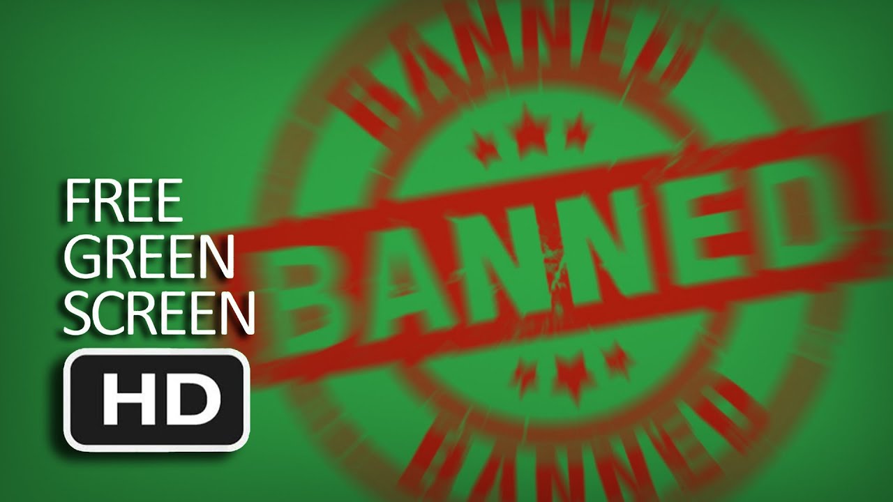 Free Green Screen - Stamping Banned