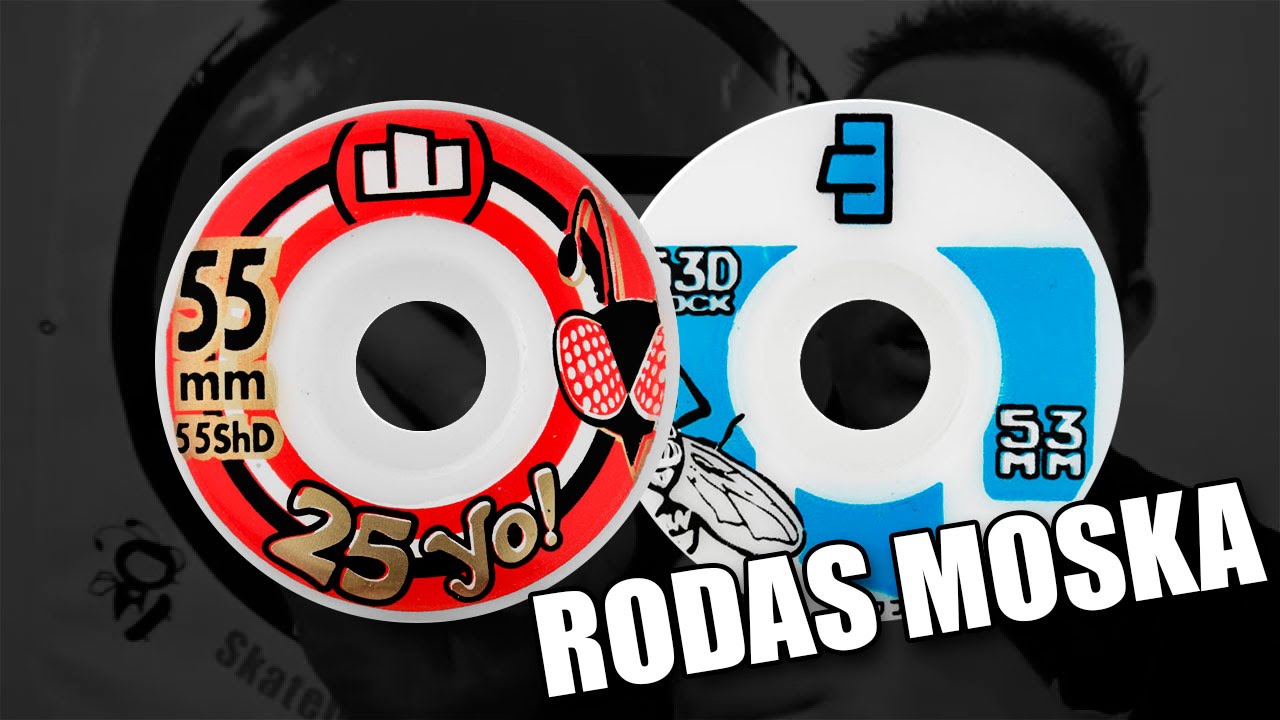 Rodas Moska - Tamanhos, Dureza, Informações Ténicas
