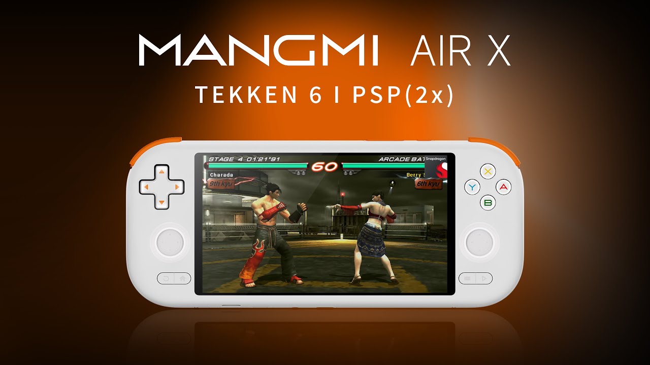 MANGMI AIR X | PSP Gaming Experience – Tekken 6 in Action