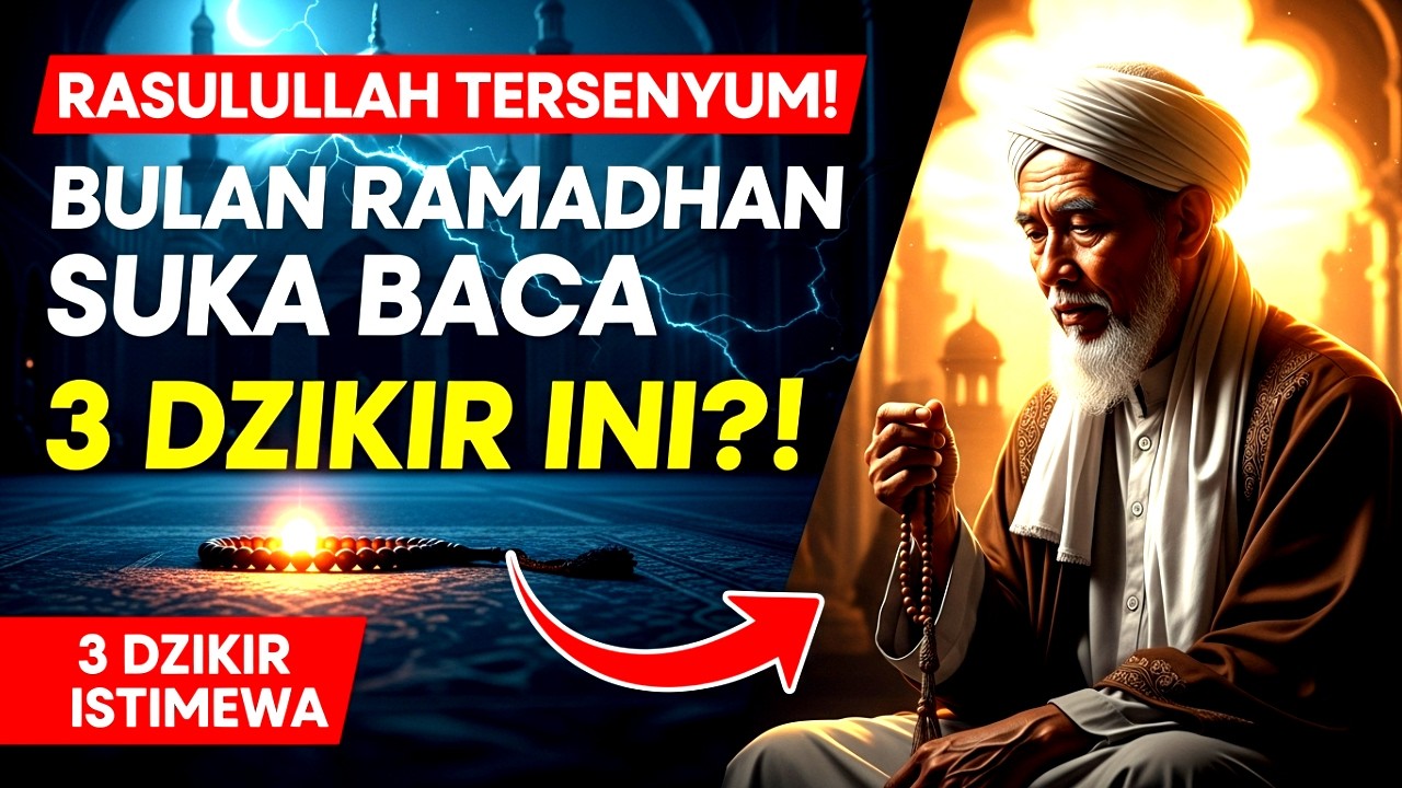 Rasulullah tersenyum dan bangga bagi yang suka baca 3 Dzikir ini di Bulan Ramadhan