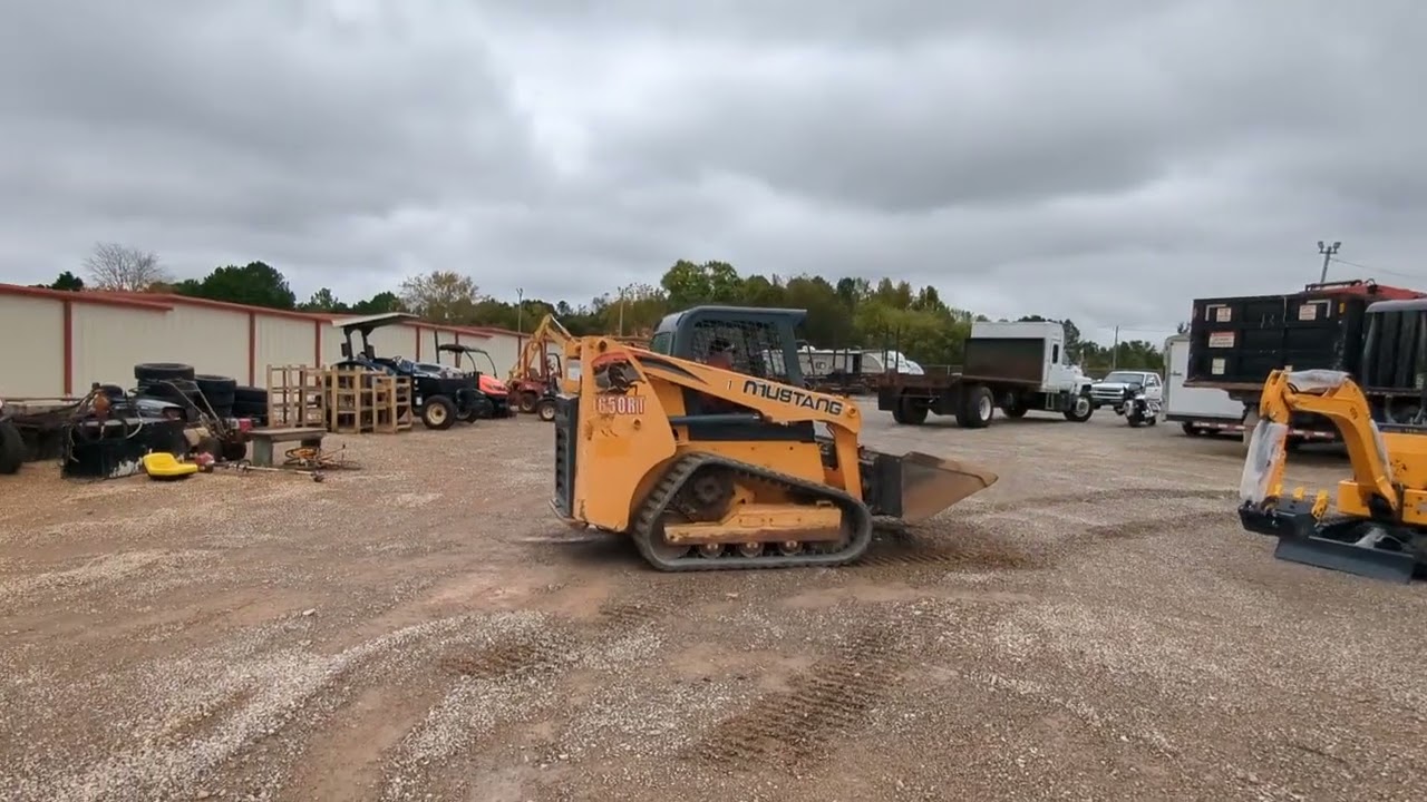 2018 Mustang 1650RT Skid Steer to be auctioned by Fowler Auction