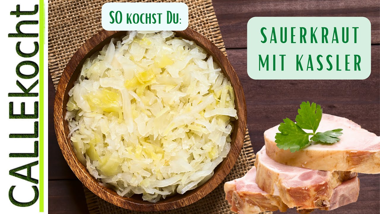 Kassler mit Sauerkraut und Kartoffeln. Super saftiger Auflauf. Rezept