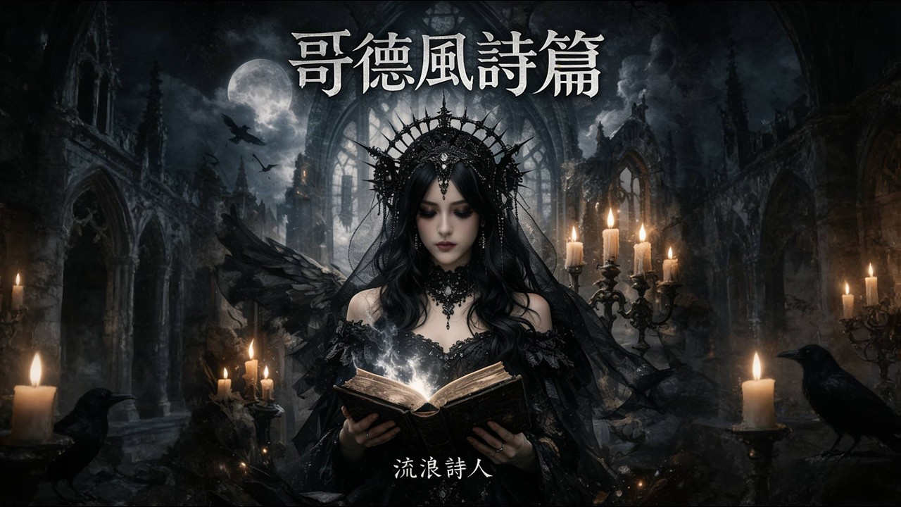哥德風詩篇 | 這首歌 唱出我的悲傷 孤獨 無奈 絕望 然後發現自己 從不曾愛