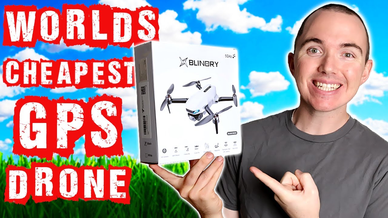 WORLDS Cheapest GPS Drone - Blinory HK55 FPV Drone