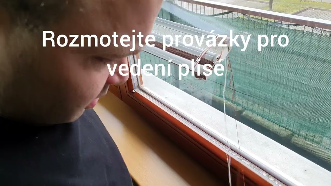 Jak namontovat plisé NOC a DEN?