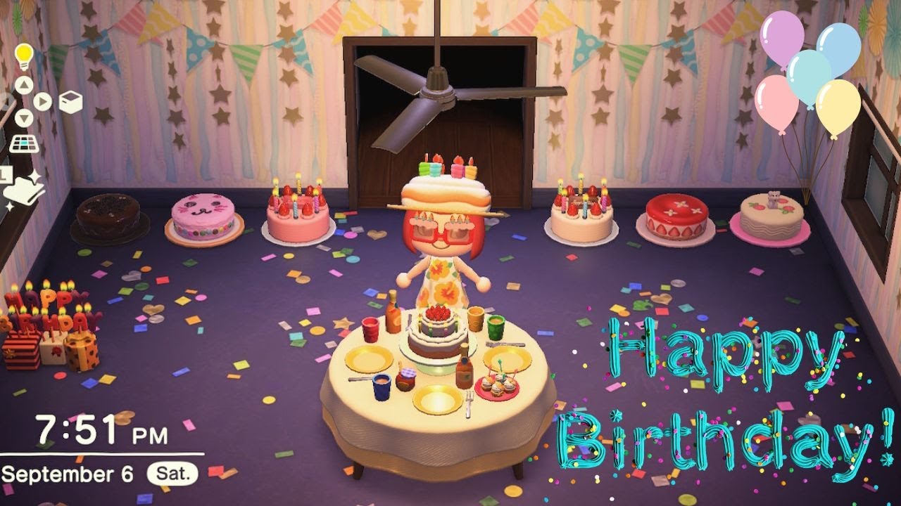 Playing Animal Crossing to celebrate my birthday on 09-06-2025!