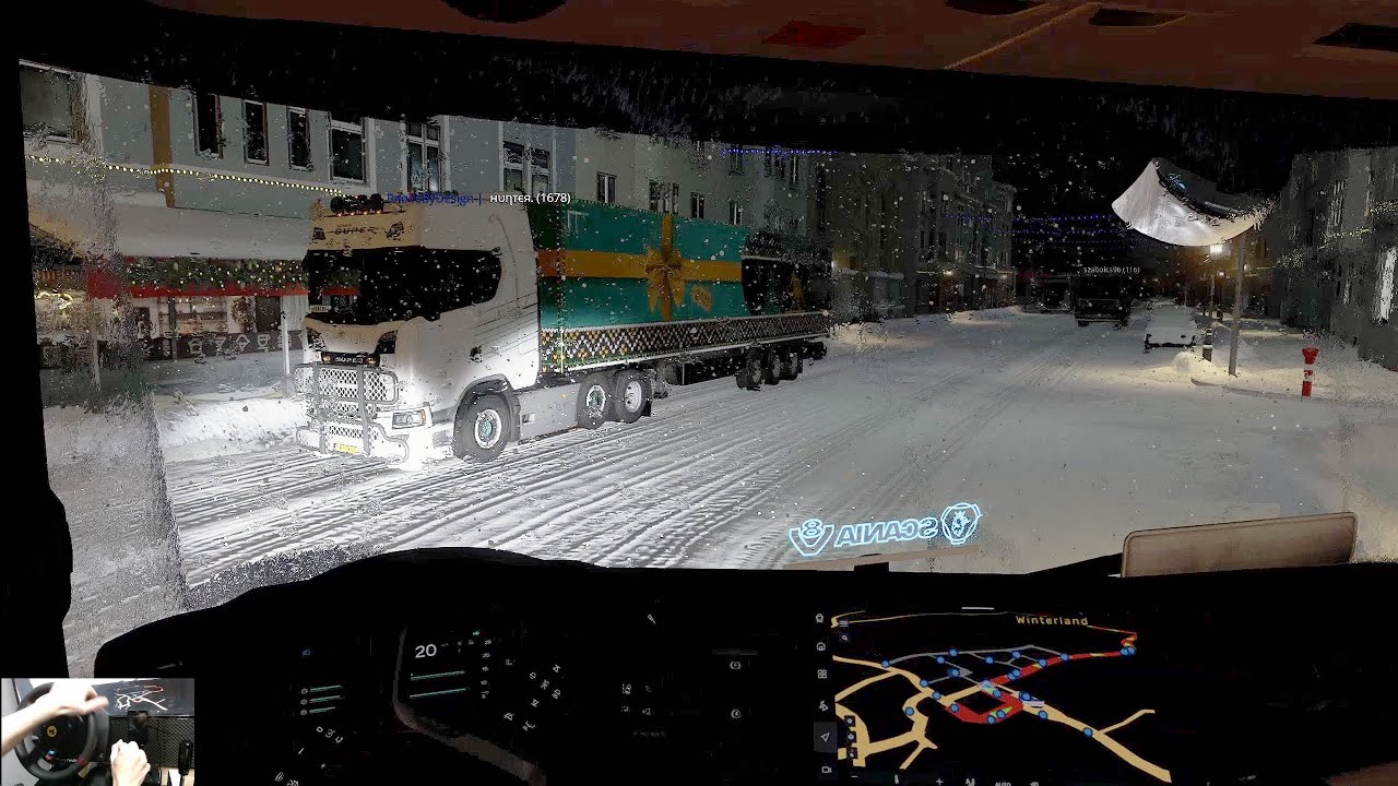 Termino El Evento De Navidad Winterland Con Drakan ETS2 TruckersMP