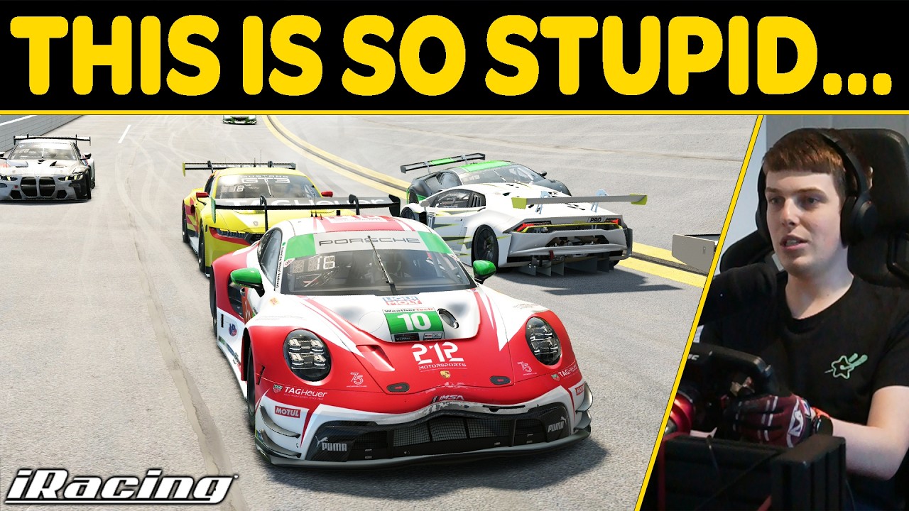 13-я неделя iRacing – это вершина глупости (GT3 на автодроме Daytona Superspeedway).