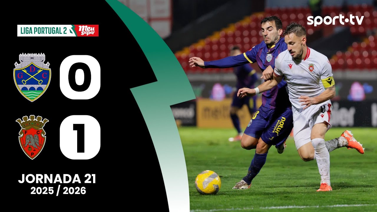 Resumo: Chaves 0-1 Penafiel - Liga Portugal Meu Super | sport tv