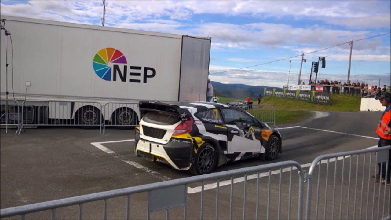 Rallycross start practice