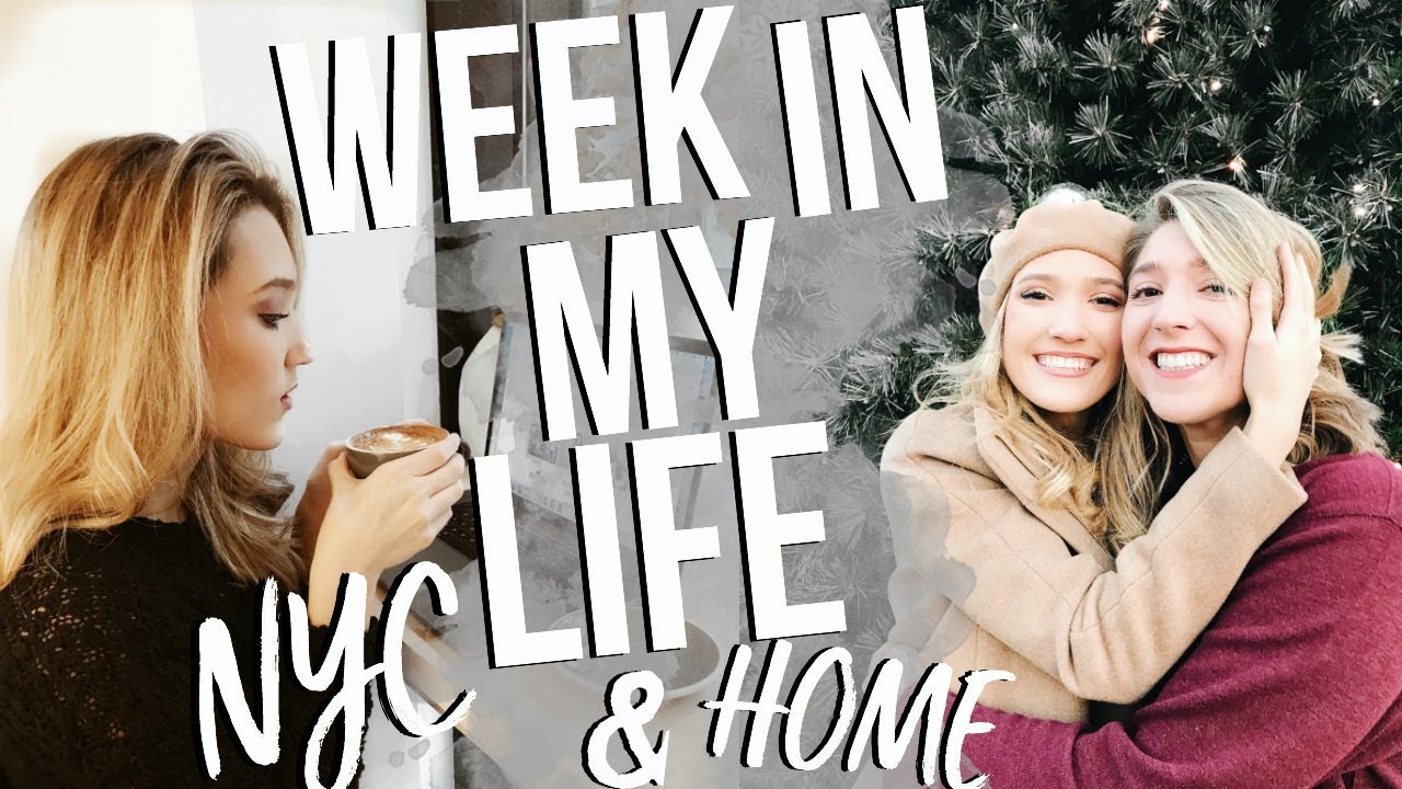 COLLEGE IN NYC & GOING HOME! Week In My Life! Michelle Reed