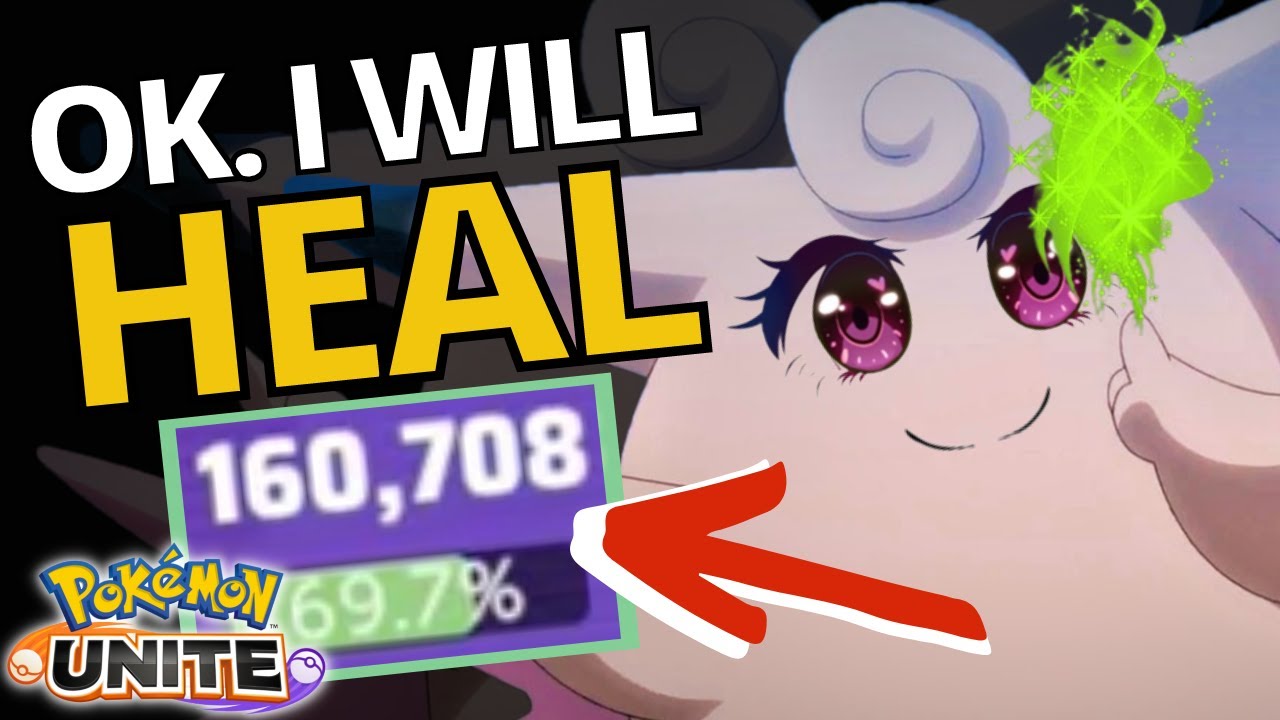 CLEFABLE IS BEST SUPPORT - HEALER RIGHT NOW! | Pokemon Unite