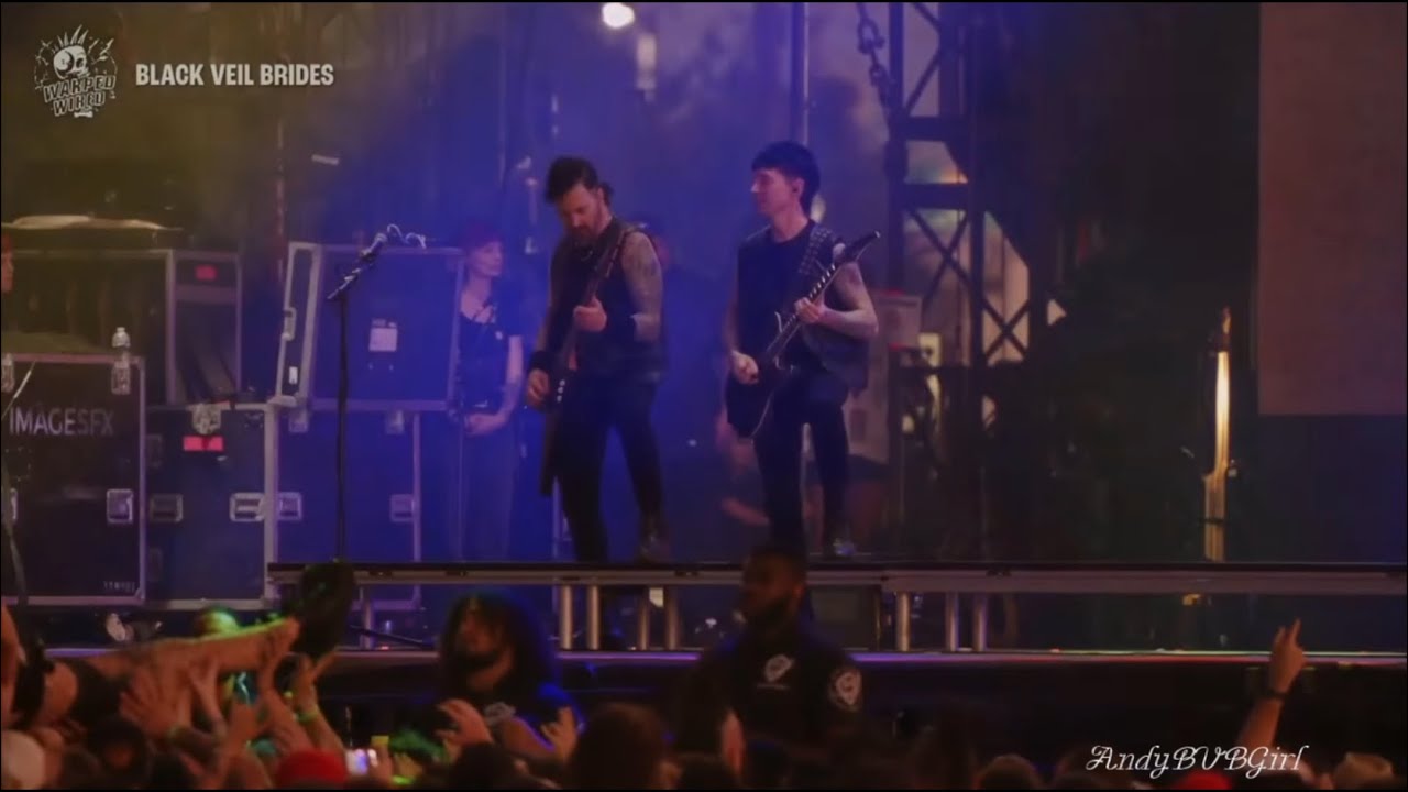Black Veil Brides - Coffin Live (Warped Tour Orlando Florida 2025)
