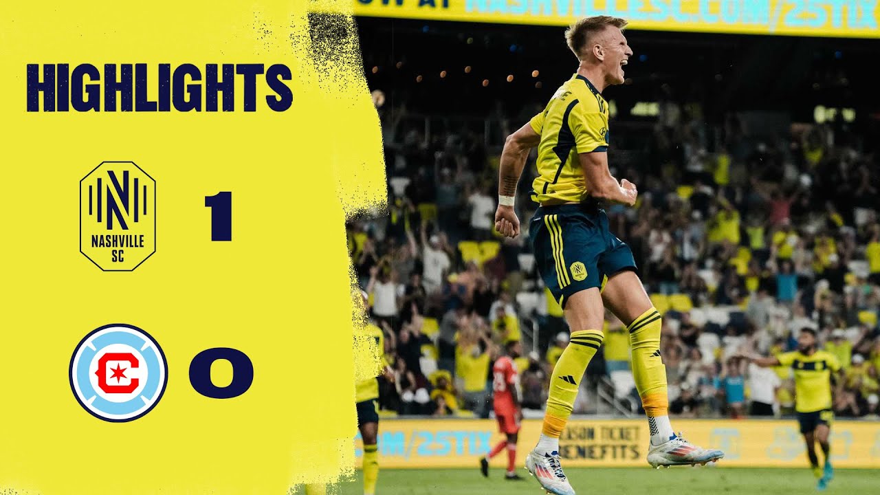 HIGHLIGHTS: Nashville SC Defeats Chicago Fire 1-0 at GEODIS Park | Sept. 18, 2024