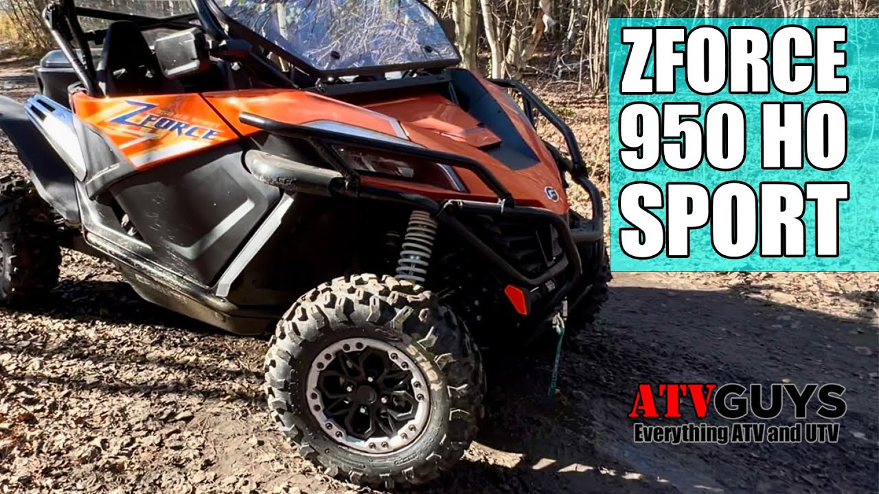 CFMOTO ZFORCE 950 HO SPORT Полный обзор