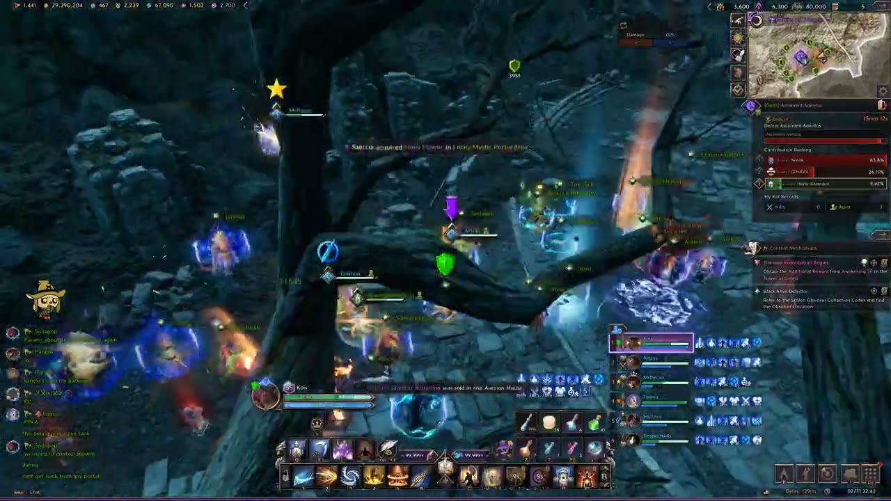 Throne and Liberty GVG Adentus - crsd vs nordik vs gom | Crusader POV | NA EAST